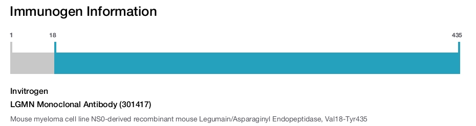LGMN Monoclonal Antibody (301417)