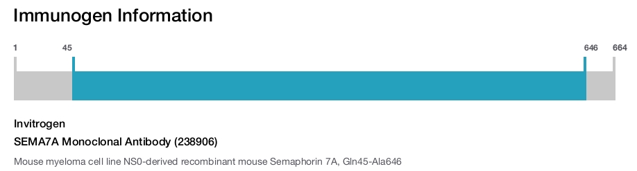 SEMA7A Monoclonal Antibody (238906)
