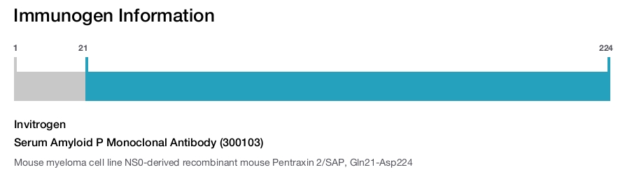 Serum Amyloid P Monoclonal Antibody (300103)