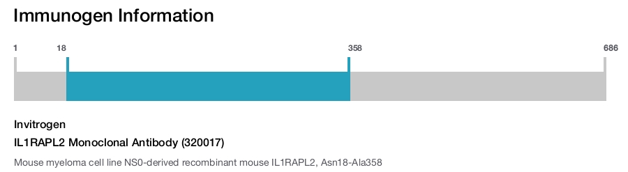 IL1RAPL2 Monoclonal Antibody (320017)