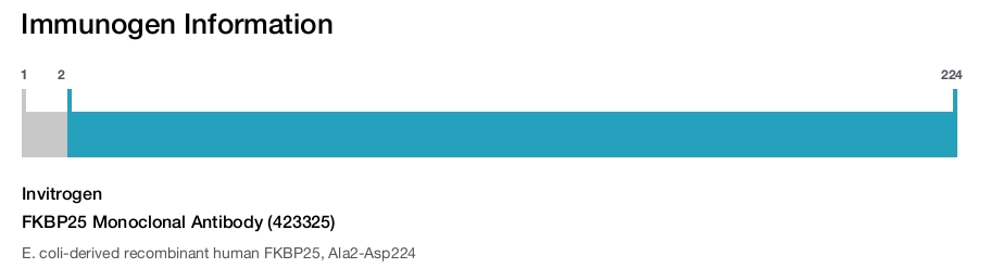 FKBP25 Monoclonal Antibody (423325)