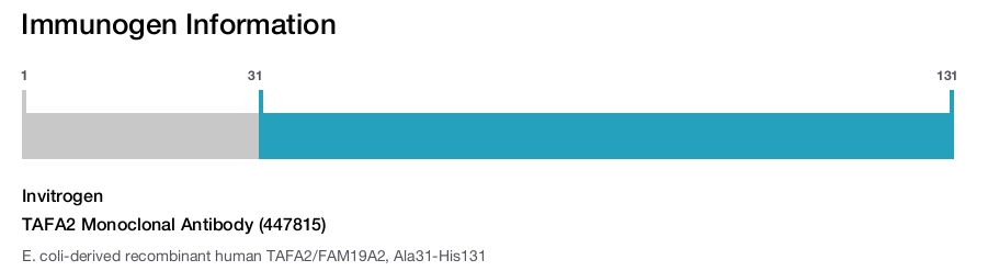 TAFA2 Monoclonal Antibody (447815)