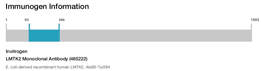 LMTK2 Monoclonal Antibody (465222)