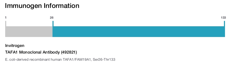 TAFA1 Monoclonal Antibody (492821)