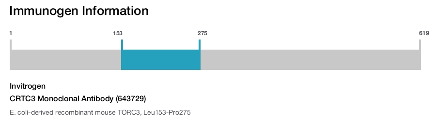 CRTC3 Monoclonal Antibody (643729)