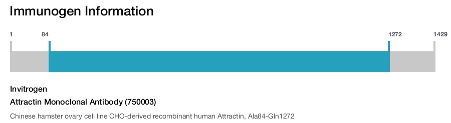 Attractin Monoclonal Antibody (750003)