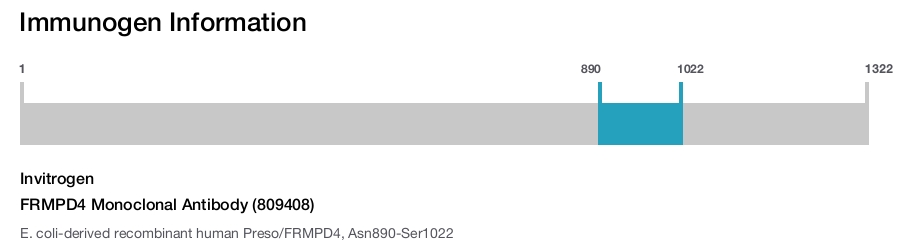 FRMPD4 Monoclonal Antibody (809408)
