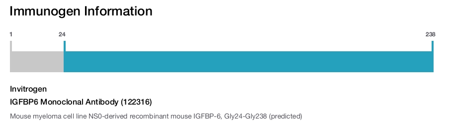 IGFBP6 Monoclonal Antibody (122316)