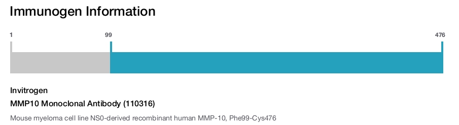 MMP10 Monoclonal Antibody (110316)