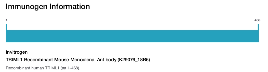 TRIML1 Recombinant Mouse Monoclonal Antibody (K29076_18B6)