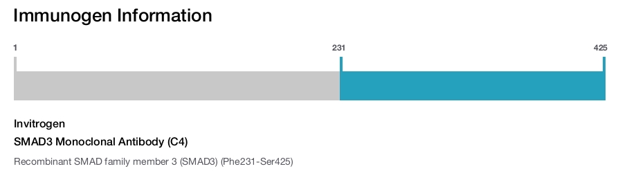 SMAD3 Monoclonal Antibody (C4)