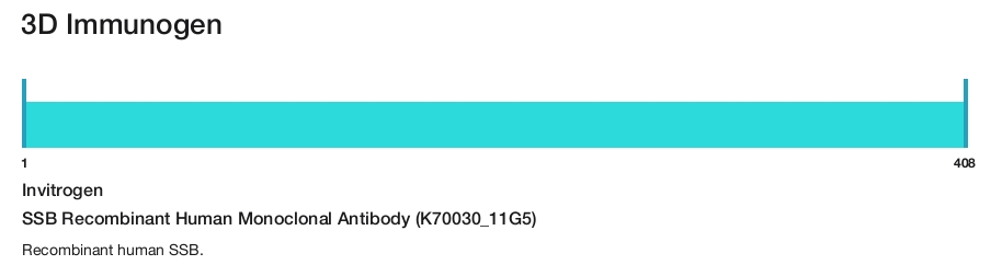 SSB Recombinant Human Monoclonal Antibody (K70030_11G5)