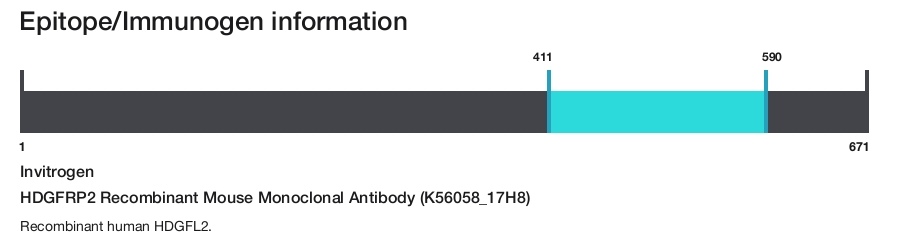 HDGFRP2 Recombinant Mouse Monoclonal Antibody (K56058_17H8)