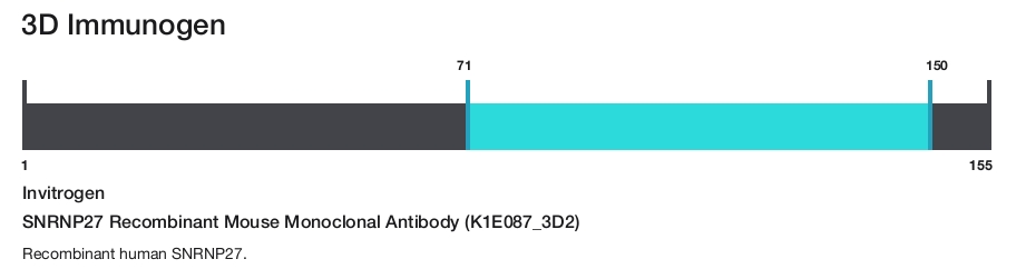 SNRNP27 Recombinant Mouse Monoclonal Antibody (K1E087_3D2)