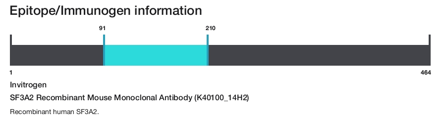 SF3A2 Recombinant Mouse Monoclonal Antibody (K40100_14H2)