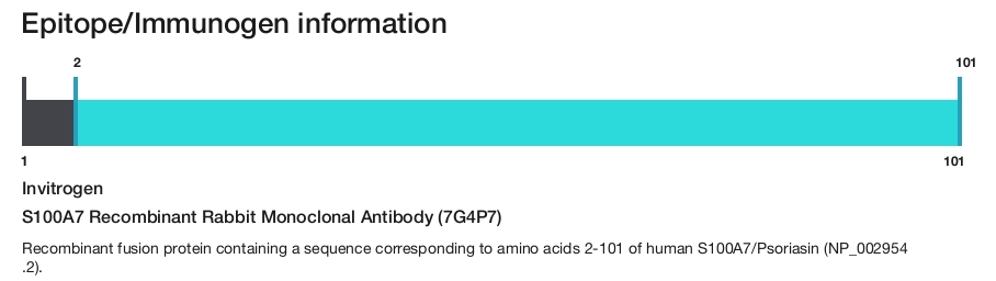 S100A7 Recombinant Rabbit Monoclonal Antibody (7G4P7)