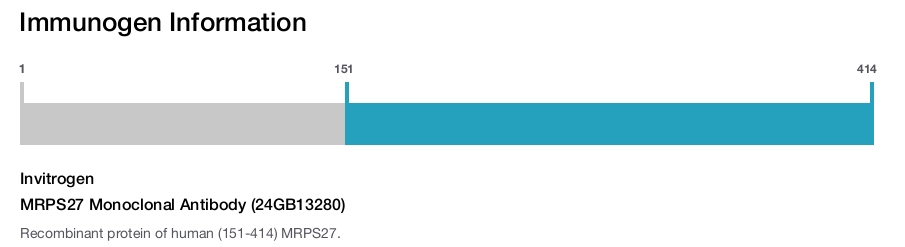 MRPS27 Monoclonal Antibody (24GB13280)