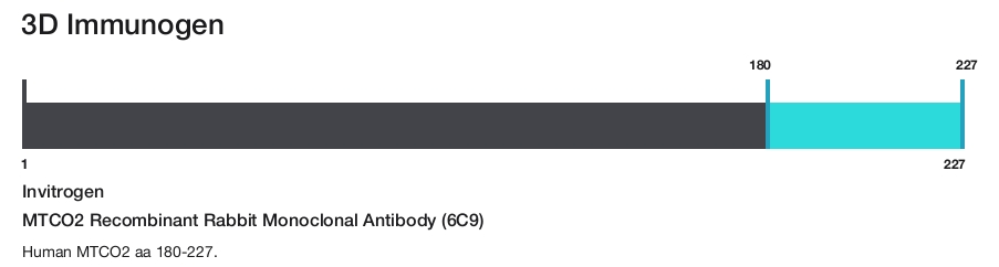 MTCO2 Recombinant Rabbit Monoclonal Antibody (6C9)