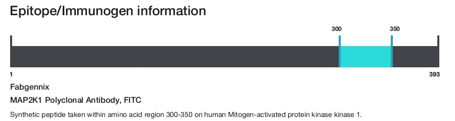 MAP2K1 Polyclonal Antibody, FITC