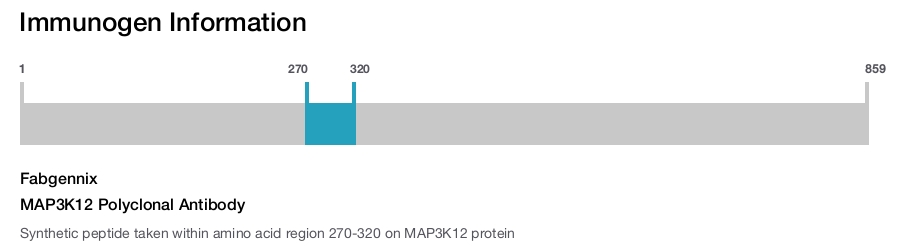 MAP3K12 Polyclonal Antibody