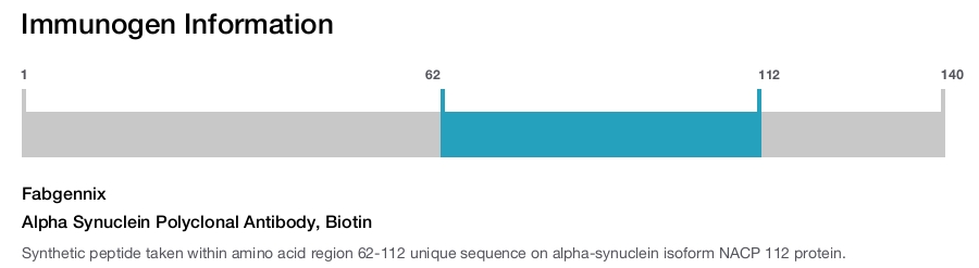Alpha Synuclein Polyclonal Antibody, Biotin