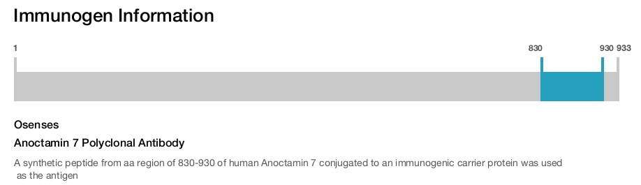 Anoctamin 7 Polyclonal Antibody