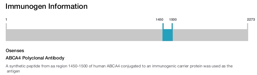 ABCA4 Polyclonal Antibody