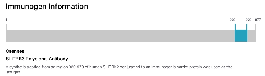SLITRK3 Polyclonal Antibody