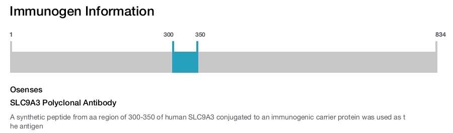 SLC9A3 Polyclonal Antibody