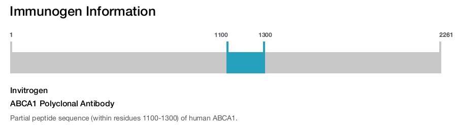 ABCA1 Polyclonal Antibody