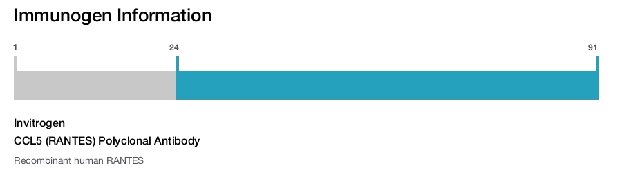 CCL5 (RANTES) Polyclonal Antibody