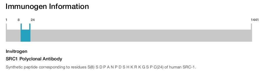 SRC1 Polyclonal Antibody