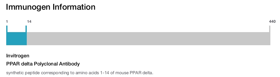 PPAR delta Polyclonal Antibody