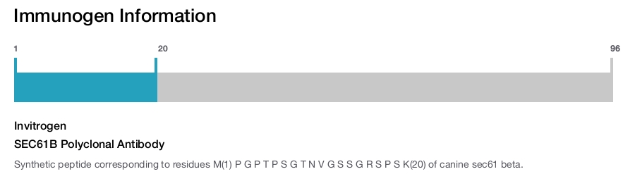 SEC61B Polyclonal Antibody