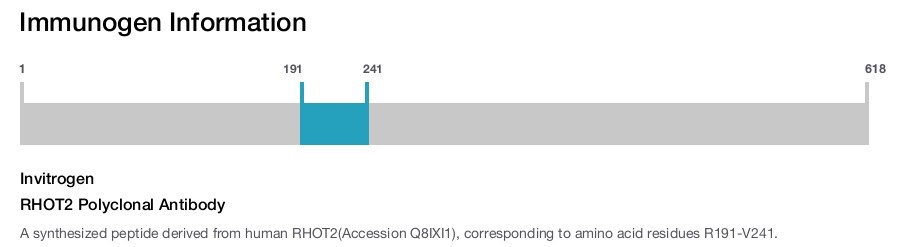 RHOT2 Polyclonal Antibody