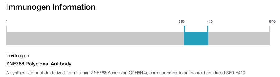 ZNF768 Polyclonal Antibody