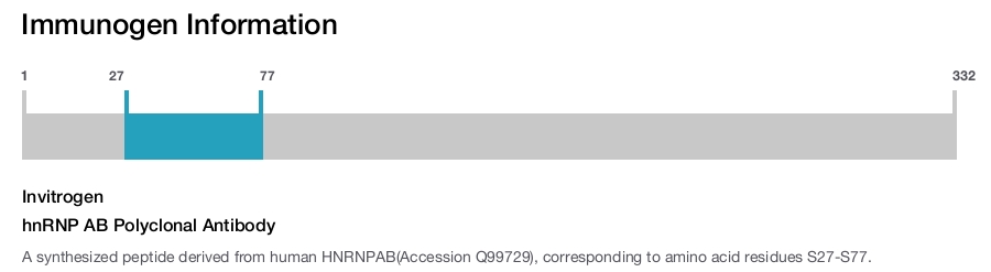 hnRNP AB Polyclonal Antibody