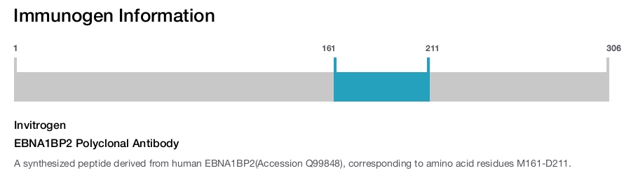 EBNA1BP2 Polyclonal Antibody