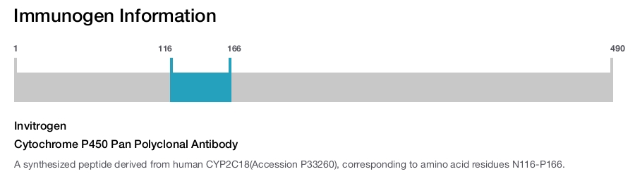 Cytochrome P450 Pan Polyclonal Antibody