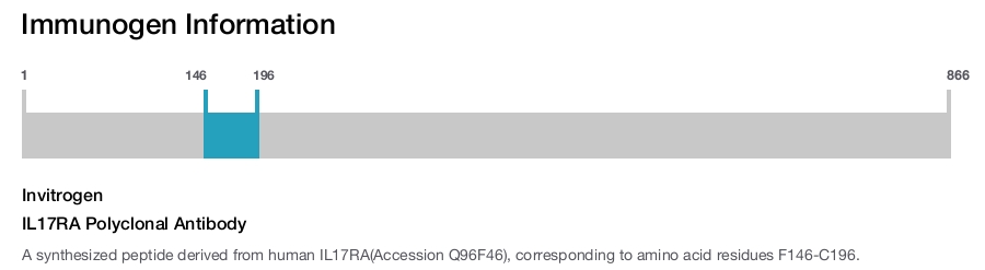 IL17RA Polyclonal Antibody