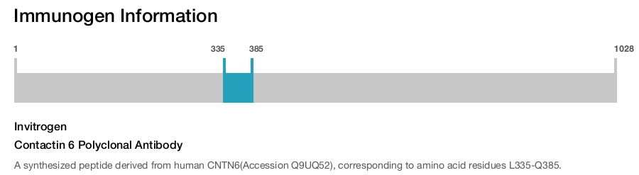 Contactin 6 Polyclonal Antibody