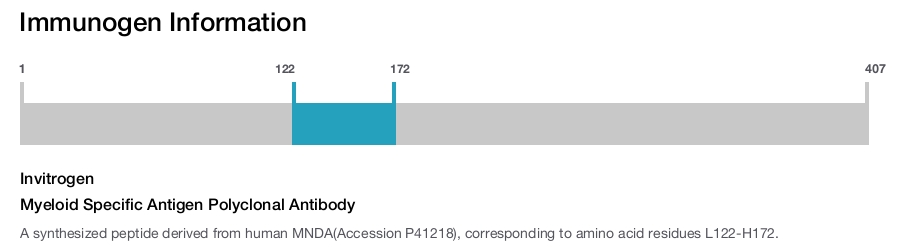 Myeloid Specific Antigen Polyclonal Antibody