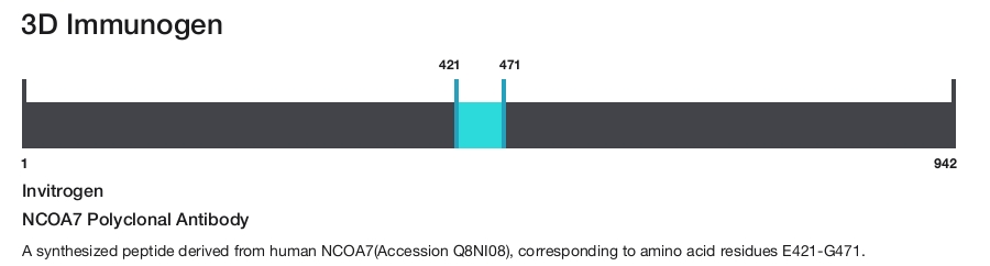 NCOA7 Polyclonal Antibody