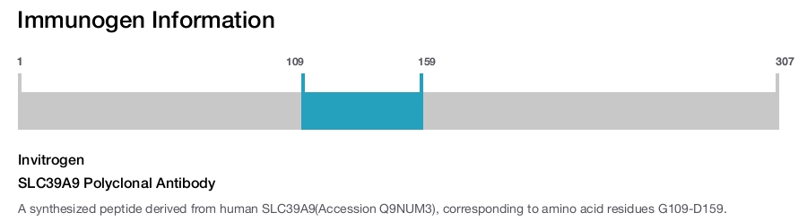 SLC39A9 Polyclonal Antibody