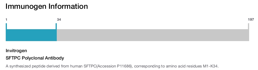 SFTPC Polyclonal Antibody