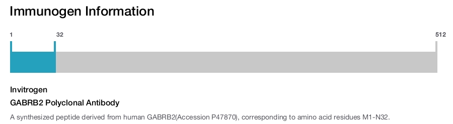 GABRB2 Polyclonal Antibody