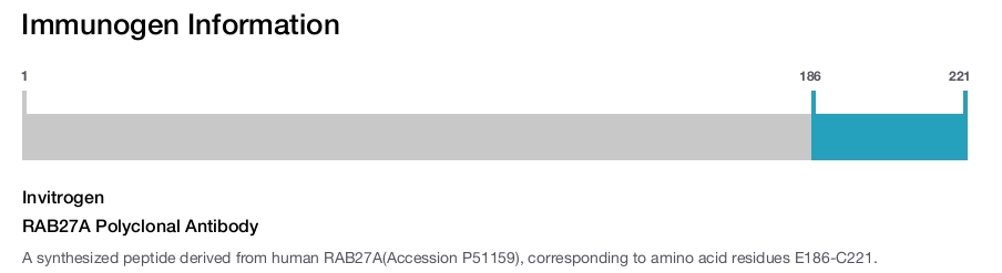 RAB27A Polyclonal Antibody