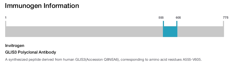 GLIS3 Polyclonal Antibody