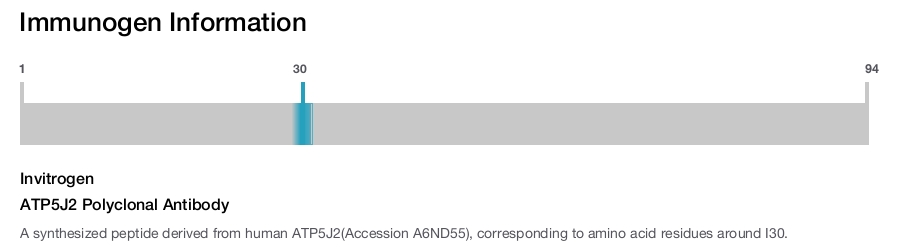 ATP5J2 Polyclonal Antibody