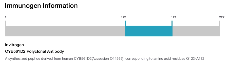 CYB561D2 Polyclonal Antibody